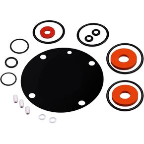 905111 Complete Rubber Repair Kit Fits for Febco Backflow 15-32mm 825Y 825YA 825YAR Series 3/4",1",1-1/4"size,18Pcs