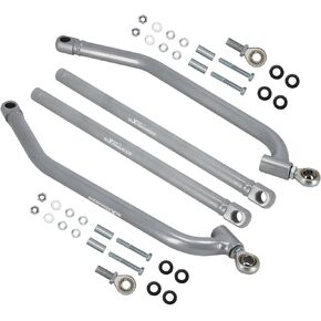 قضبان دائرة نصف قطرها MaxPeedingRods الخلفية لـ Polaris RZR XP 4 1000 EPS Turbo 2014-2017 ، مجموعة من الصلب الكربوني العالي الخلفي والسفلي ATV مجموعة A-ARM