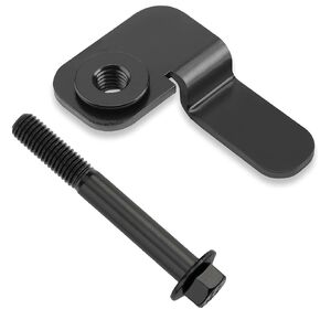 Front Track Bar Bolt and Flag Nut Retainer Compatible with Jeep Wrangler TJ 1997-2006, Cherokee XJ 1984-2001, Grand Cherokee ZJ 1993-1998 Replaces 6504449
