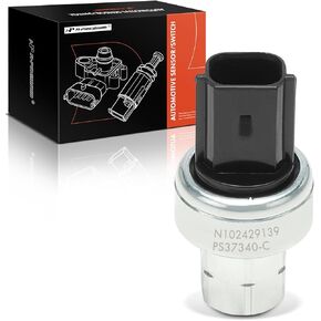 مفتاح مستشعر الضغط A-premium A/C [3 دبابيس] متوافق مع Ford F-150 ، Escape ، Fusion ، F-150 Lightning ، F-250/F-350/F-450/F-550 Super Duty ، F-650 ، F-750 & Lincoln MKZ ، MKX ، MKC ، MKT ، MKT