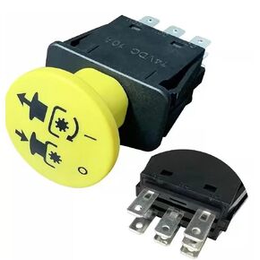 8 Terminals Clutch Pto Switch 10A 14V لـ Dixie Chopper Delta Hustler Mowers Series 6204 Replacement 4174684 500016 430-528