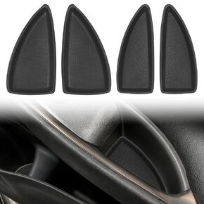 4PCS/Set Interior Accessories for Chevy Malibu for Chevrolet Malibu 2016 2017 2018, 23451118 Door Switch Bezel Cap Replacement, Left Right Front Rear Bolt Cover, Plastic Car Interior Pair Accessories