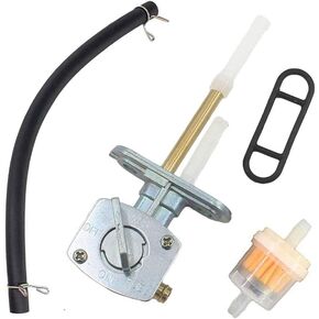 HURI Gas Fuel Tank Switch Valve Petcock for Kawasaki 440 550 LTD KZ400 KZ440 KZ550 KZ 400 440 550 KS125 KE175 KL250 KLR250 KLR650 KL650