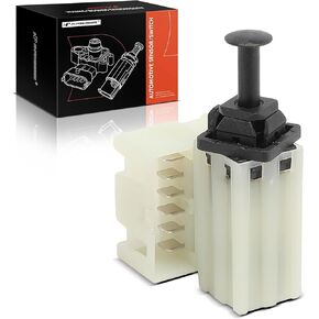 A-Premium Brake Light Switch متوافق مع RAM 3500 4500 5500 & Jeep Grand Cherokee ، Wrangler & Dodge Grand Caravan ، Ram 1500 2500 ، Charger & Chrysler & Volkswagen & Plymouth & Eagle ، W/ 6 Pins