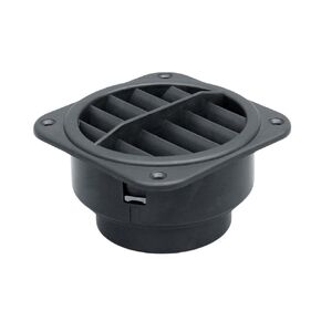 Square air Outlet, 360 Degree rotatable Parking Heater Exhaust Outlet, air Conditioning Heater Steering air Outlet (D75-1PC)