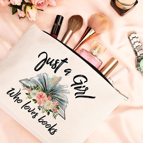 GevGuxLuo Cows Gifts for Cows Lover, Birthday Gift for Best Friend Sister, Cattle Cow Accessories, Animal Lovers Makeup Bag Zipper Purse, Who Loves Cows Makeup Bag in Kuwait