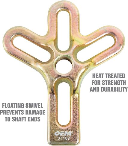 مجموعة أدوات سحب الموازن التوافقي OEMTOOLS 27187، نير سحب التوازن التوافقي الفولاذي المعالج بالحرارة، يعمل كساحب تروس، وساحب عجلة القيادة، وساحب بكرة العمود المرفقي in Kuwait