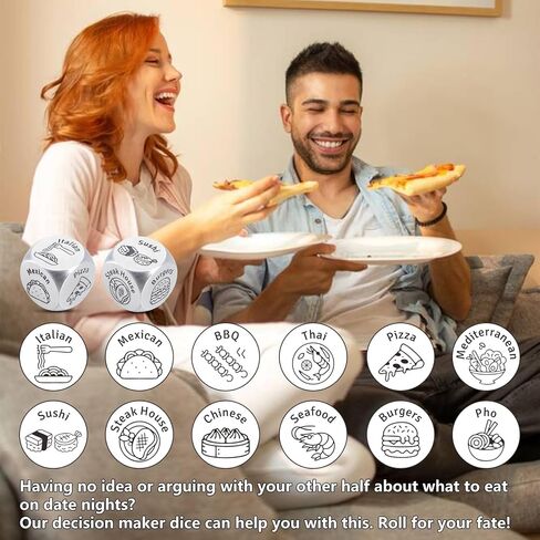 Couples Gifts Date Night Ideas Dice Gifts for Boyfriend Girlfriend Birthday Gifts for Wife Husband Wedding Anniversary Engagement Gift Groom Bride Gifts I Love You Gifts for Him Her Valentines Day in Kuwait