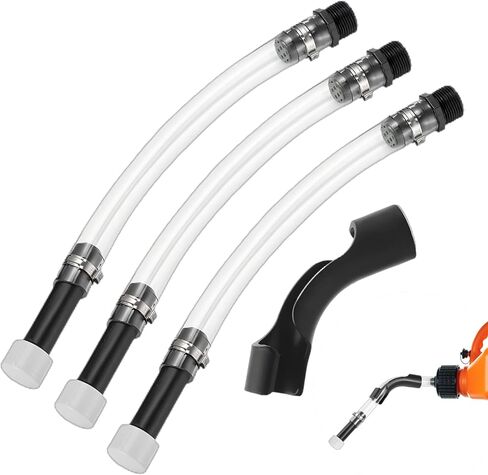 6 Set Gas Can Hose, Racing Fuel Jug Hose with Bender, for 3/5/5.5 Gallon Cans, Racing Vp Fuel Jug, Race Gas Can Spout Replacement in Saudi Arabia