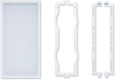 Lian Li Front Mesh Kit لـ O11d Evo RGB-Aluminum ترقيات شبكية غرامة ترقيات من أقواس التثبيت الأمامية القابلة للضبط تدفق الهواء تدعم ما يصل إلى 3x 120 مم أو 2x 140 مم أو 2x 160 مم أسود (O11drgb-4x) in Kuwait