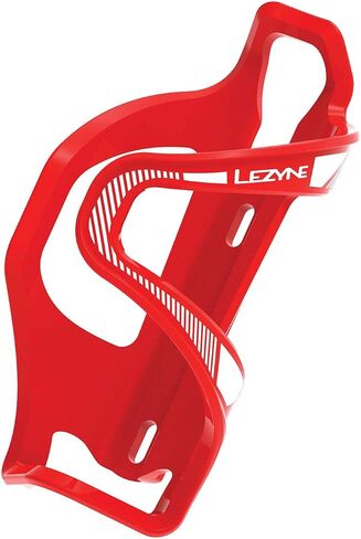 LEZYNE Flow Cage Water Bottle Holder E SL-R, Matrix, Bottle Clamping Right Hand, Black, 1-BC-FLSLR-V204 Bottle Cage 48g in Saudi Arabia
