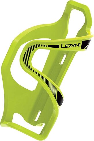 LEZYNE Flow Cage Water Bottle Holder E SL-R, Matrix, Bottle Clamping Right Hand, Black, 1-BC-FLSLR-V204 Bottle Cage 48g in Saudi Arabia