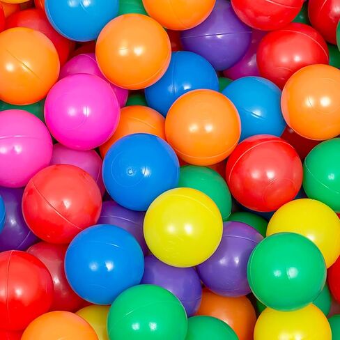 Ball Pit Balls 170 Count, 2.2in BPA Free Crush Proof Plastic Balls, Colorful Play Balls for Toddlers, Kids' Pool, Playpen, Play Tent (Purple) in Kuwait