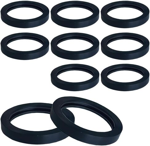 Gas Can Spout Gaskets, 1.2 Inch Inside Diameter Automotive Rubber Sealing Ring, Universal Car Gas Fuel Gaskets Replacement Compatible with Most Gas Can Spout (6PCS) in Kuwait