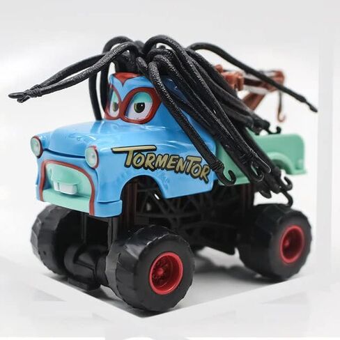 12 Styles Movie Cars 3 Black Storm Jackson McQueen Curz Mater Giant Wheels Cars 1 ：55 Diecast Oper Toycles Toy Children Car Toy (Lightning McQueen) in Kuwait