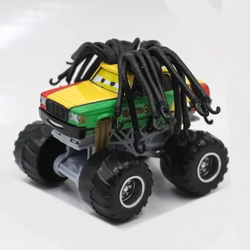 12 Styles Movie Cars 3 Black Storm Jackson McQueen Curz Mater Giant Wheels Cars 1 ：55 Diecast Oper Toycles Toy Children Car Toy (Lightning McQueen) in Kuwait