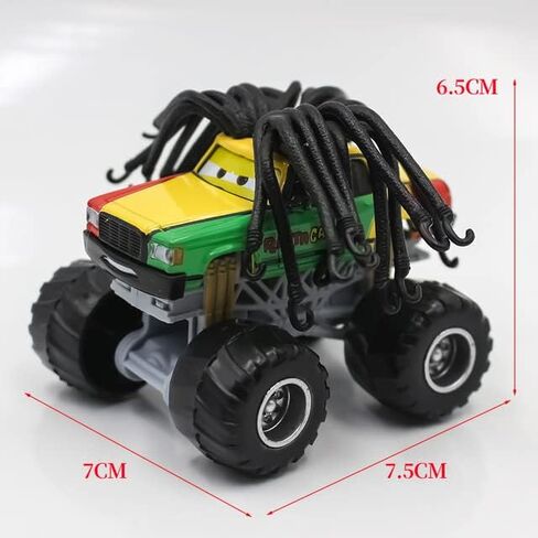 12 Styles Movie Cars 3 Black Storm Jackson McQueen Curz Mater Giant Wheels Cars 1 ：55 Diecast Oper Toycles Toy Children Car Toy (Lightning McQueen) in Kuwait