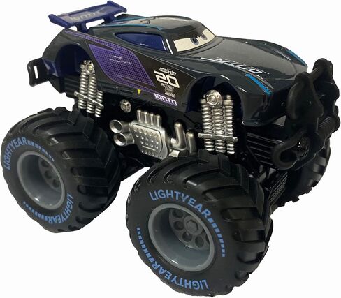 12 Styles Movie Cars 3 Black Storm Jackson McQueen Curz Mater Giant Wheels Cars 1 ：55 Diecast Oper Toycles Toy Children Car Toy (Lightning McQueen) in Kuwait