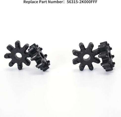 Rldym Flexible Steering Column Coupling Couple 56315-2K000FFF for Hyundai Sonata Elantra Santa Fe Azera Veloster for Kia Soul Optima Forte Cadenza 563152K000FFF Anti Electromagnetic Radiation Sticker in Kuwait