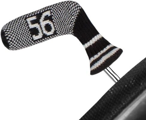 Scott Edward 10 Pcs Golf Club Head Covers for Irons Cuteness Basically Socks Shape Washable Durable Golf Club Head Protector Double Sided Knit for All Brands Callaway, Ping, Taylormade, Cobra Etc in Kuwait