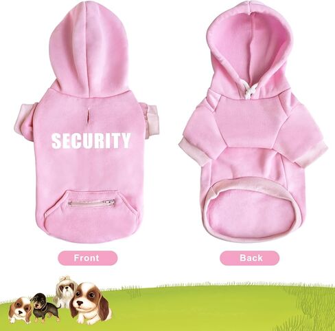 الكلب هوديي الأمن توهج في الظلام الكلب سترة الكلب الكلب من النوع الثني مقنعين ناعم ناعم الفرش in Kuwait