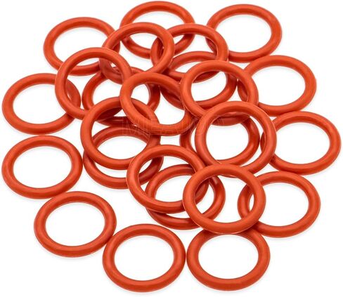 25pcs #11105 O-Ring استبدال لـ Harley Davidson Pump Cap/Transmission Drain Slop O-Ring (Orange) in Kuwait