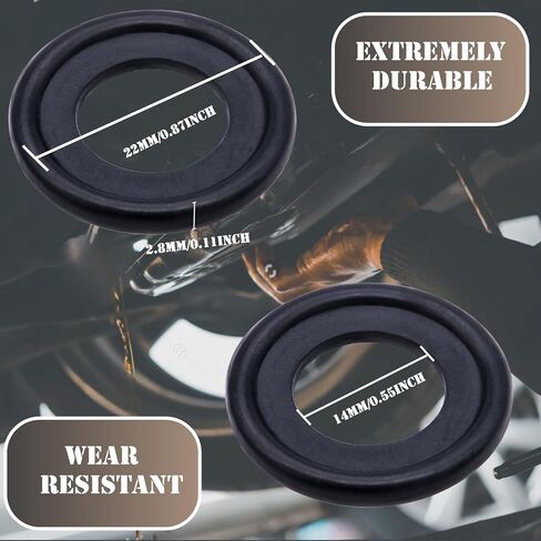 25pcs #11105 O-Ring استبدال لـ Harley Davidson Pump Cap/Transmission Drain Slop O-Ring (Orange) in Kuwait