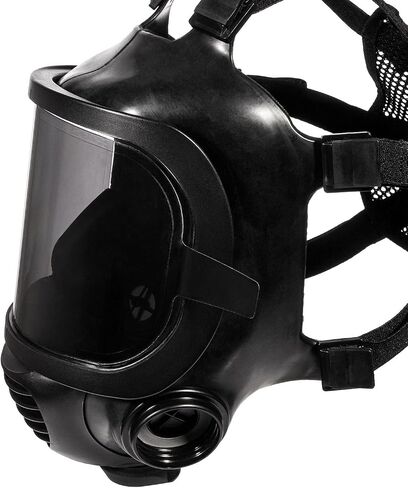 MIRA SAFETY M PROFILM Peel Off Lens Cover Visor Protectors for Full Face Respirator (Single Clear) in Kuwait