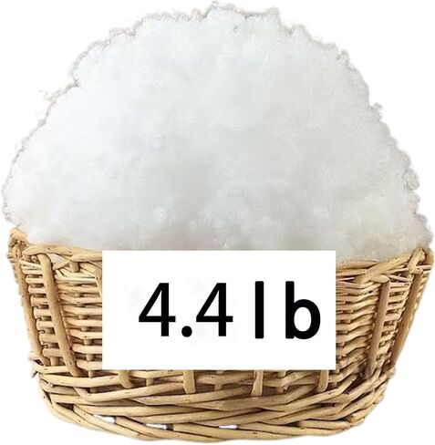 Cotton and Polyester Fiberfill Stuffing for Stuffed Animals, Crafts, Pillows, and Decorations - 1.1 lb Snow Fluff Batting (Bulk) in Saudi Arabia