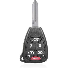 Replacement Keyless Entry Remote Car Key Fob M3N5WY72XX M3N65981772 315MHz 4 Button for Chrysler 2004-2007 Town & Country,Dodge 2004-2007 Grand Caravan/Caravan