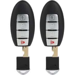 SCITOO 2 X Remotes Key Fob for Nissan for Kicks for Nissan for Rogue Sport 2018-2020 KR5TXN3