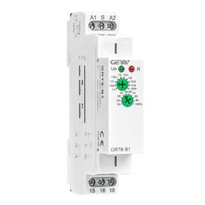 Multifunction Time Relay 2 Outputs 10A Adjustable Smart Relay 24V Electronic Timer in Din Rail,0.1s-10 Days Wide Range Delay On Off Factory Automation Universal Voltage GRT6 M2 AC DC 240V