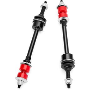 Sway Bar Link 2006-2018 Dodge Ram 1500 4WD, 2Pcs Sway Bar End Links with PU Bushing for 2019-2024 Ram 1500 Classic, Front Suspension Stabilizer Bar Links Replacement OE K80894 5170290AD 5170290AB