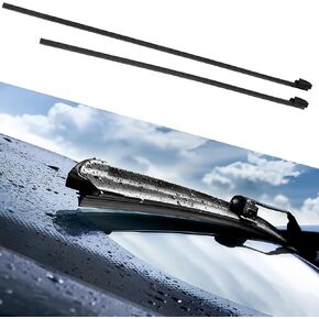 2PCS Front Wiper Wiper Rades Rubber Rubber Rubber Arterctive ANDRSCREEN PLADE KIT FOR VOLVO S60 V60 B5 T5 2019-2025 استبدال 31693569