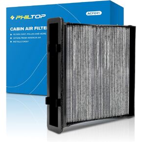 PHILTOP Cabin Air Filter, ACF041 (CF10930) Air Filter for Crosstrek (2016-2017), Forester (2009-2018), Impreza (2008-2016), WRX (2012-2020), WRX STI (2013-2020), XV CROSSTREK (2013-2015)