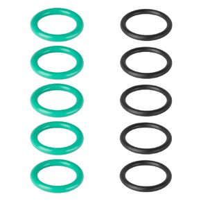10 PCS M29517 أختام أنبوب بيك آب مضخة الزيت متوافقة مع محركات LS 4.8 ، 5.3 ، 5.7 ، 6.0 ، 6.2 ، LS1 ، RUBBER 12584922 OIL PUMP O RING ، PITCUP RING PRESSION OF OIL LS لمنع تسرب الزيت