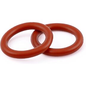 2pcs B32790 Engine Oil Pump Pickup Tube Gasket, Silicone Oil Pump Pickup Tube O Ring Seal Replacement for 4.8L, 5.3L, 5.7L, 6.0L, 6.2L Engines