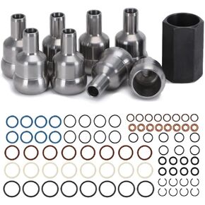 High Pressure Oil Rail Ball Tube Repair Kit Compatible with 03-10 Ford E-350 E-450 F-250 F-350 F-450 F650 F750 Excursion 6.0L Diesel