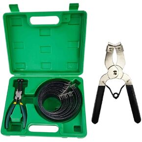 16 PCS Engine Piston Ring Tool Set-تشمل سليرات خاتم مكبس و 14 حلقات مكبس (62-145 مم / 2.44-5.71in) لإصلاح محرك السيارات والشاحنة