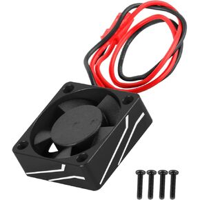 المعادن RC 30 * 30mm 28000 دورة في الدقيقة مروحة تبريد المحرك مروحة الفرشاة الحركية الحركية 4.8-8.4V ترقيات جزء ل 540 550 F540 3650 3660 محرك ل 1/8 1/10 RC CAR ، Navy Blue