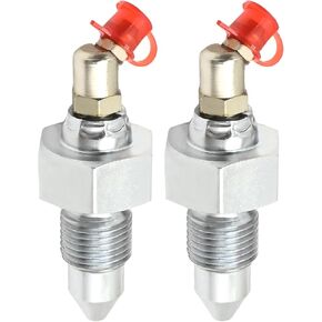 2 Pcs 4255055R Track Adjuster Grease Valve, Replacement for John Deere Replacement for CAT Replacement for Hatachi Excavator, Replaces 4255055 OTK20-0221