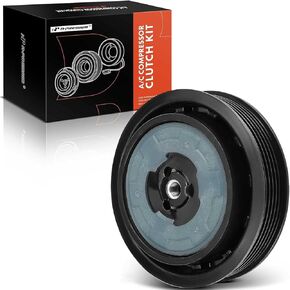 A-Premium Air Conditioner AC Compressor Clutch Kit Compatible with Jeep Compass 2009-2017, Patriot 2009-2017 & Dodge Caliber 2010-2012, Caliber 2009 1.8L 2.4L