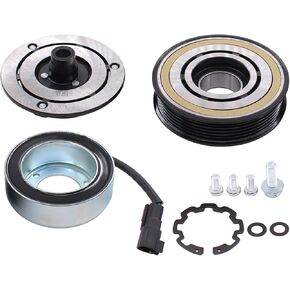 ApplianPar AC A/C Compressor Clutch Assembly Kit for Mustang 5.0L 5.2L 2011-2017