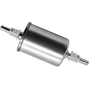 JA&MIU PF-2400 Gasoline Fuel Filter Compatible with 1991-2006 GM Truck/Passenger Car Fuel Injected Engines,Compatible with Chevrolet Colorado 2004-2005 3.5L, Express 3500 1996-2002, High Performance
