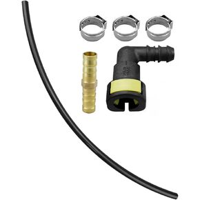 طقم إصلاح خط الخزانة لتصفية وقود ديزل فورد F250 F350 F550 6.7L 2011-2022 ، موصل مرشح الديزل استبدال HC3Z9J38L