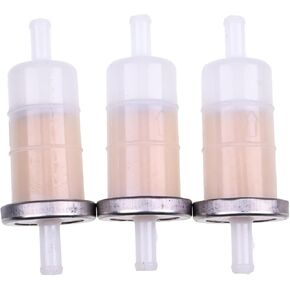 3pcs 16900-mg8-003 مرشح الوقود متوافق مع CBR600 CBR900 GOLDWING 1200 1500 GL1500 HAWK GT 650 NT650 Interceptor 700 VFR700F 750 VFR750F PC800 Shadow ACE 1100 ACE VT1100C VTX1300