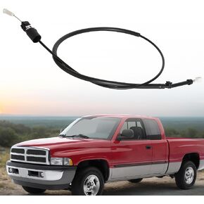 Throttle Valve Cable Transmission Kickdown Cable Fit for Dodge Ram 1500 2500 3500 1997-2001, Fit for Dodge Dakota 1998-2003 Automatic Transmission, Throttle Valve Cable Replacement for 52104030AD