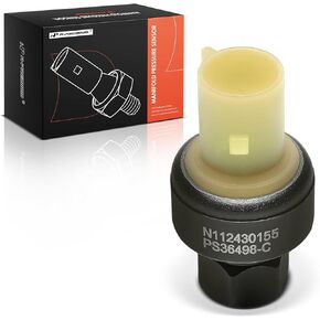 A-Premium HVAC Cut-Off Switch-Pressure Switch [2 Pins] Compatible with Jeep Grand Cherokee 1993-1996 & Dodge Ram 1500 2500 3500 1994-1997, Dakota 1994-1997, B150 1994, B1500, B2500, B3500