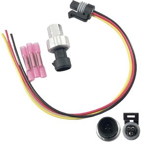 A/C Refrigerant Pressure Switch Sensor Pigtail 22678731 8971482280 Compatible with Enclave Lacrosse Regal Camaro Cobalt Colorado Cruze