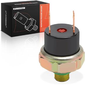 A-Premium HVAC Pressure Switch [2 Pins] Compatible with Toyota Camry, Corolla, 4Runner, Land Cruiser, Celica, MR2, Pickup, Supra, Tercel, Van & Honda Civic, Accord, Prelude & Isuzu Amigo, Pickup